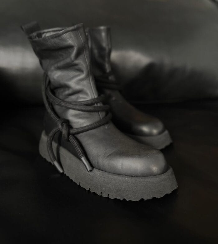 TIME KEEPER - Plateau Boots , schwarz – Bild 2