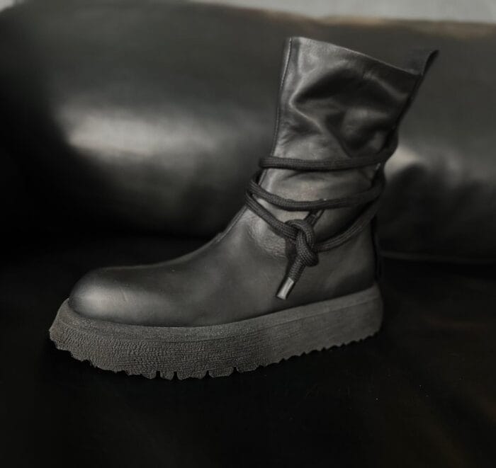 TIME KEEPER - Plateau Boots , schwarz