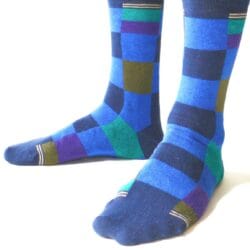 So11.1 Karo, blau multicolor
